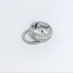 Chloe + Isabel Jewelry - IMPERFECT Baguette Ring Duo Chloe + Isabel Jewelry - IMPERFECT Baguette Ring Duo